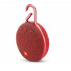 Bluetooth Speaker JBL CLIP 3 RED Portable and Waterproof JBLCLIP3RED